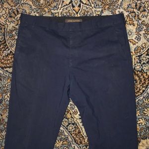 Louis Vuitton Navy Slacks